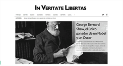 Desktop Screenshot of inveritatelibertas.com